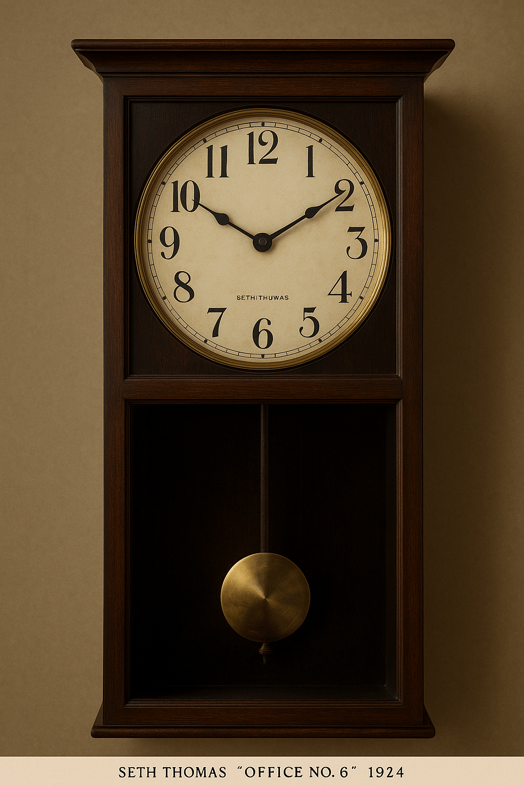 Seth Thomas 'Office No.6' c 1924